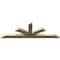 Ekena Millwork Richland Rough Sawn Timber Gable Bracket, Douglas Fir, 96"W x 32"H x 4"D x 6"F, 8/12 Pitch GBW096X32X0406RIC00RDF - alternate 4